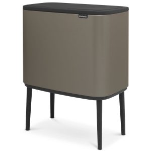 לויזון מרקט,BO פח טאץ 36 ליטר, פלטינום Brabantia,