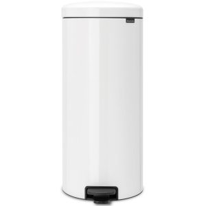 לויזון מרקט,פח פדל 30 ליטר לבן Brabantia - NewIcon,