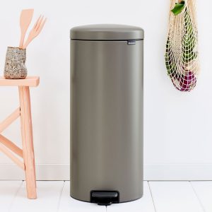 לויזון מרקט,פח פדל 30 ליטר פלטינום Brabantia - NewIcon,