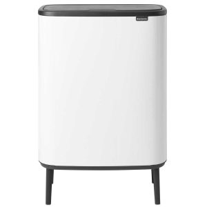 לויזון מרקט,BO פח טאץ 60 ליטר, לבן Brabantia,