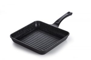 לויזון מרקט,מחבת גריל 28 ס"מ שיש שחור BLACK MARBLE פוד אפיל FOOD APPEAL,