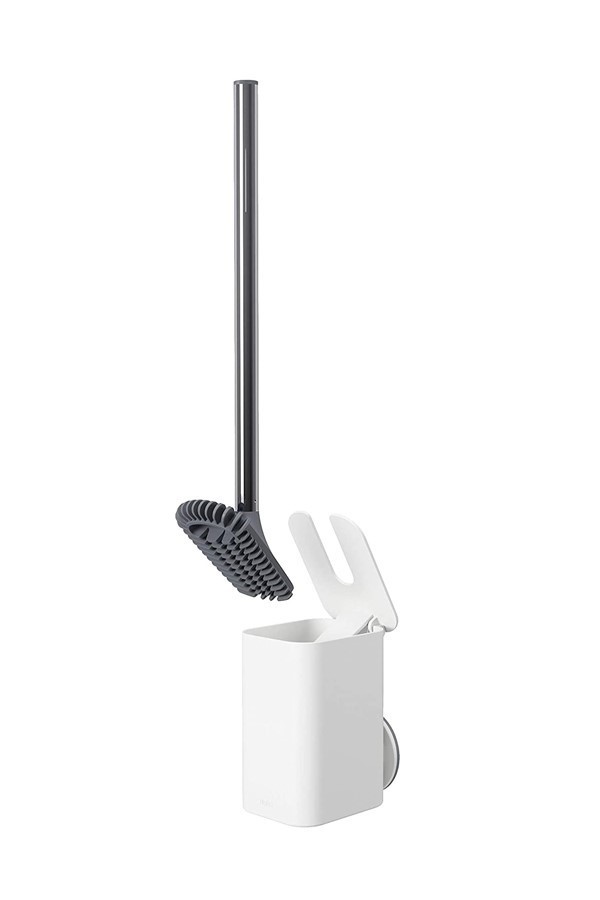 לויזון מרקט,מברשת לאסלה עם תליה FLEX לבן אומברה UMBRA, לויזון מרקט,מברשת לאסלה עם תליה FLEX לבן אומברה UMBRA,