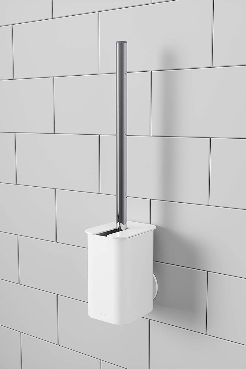 לויזון מרקט,מברשת לאסלה עם תליה FLEX לבן אומברה UMBRA, לויזון מרקט,מברשת לאסלה עם תליה FLEX לבן אומברה UMBRA,