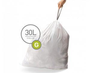 לויזון מרקט,שקיות לפח מסוג G 30 ליטר סימפלהיומן Simplehuman,