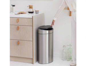 לויזון מרקט,פח טאץ אובלי 40 ליטר מט Brabantia FPP,
