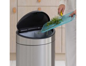 לויזון מרקט,פח טאץ אובלי 40 ליטר מט Brabantia FPP,