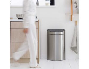 לויזון מרקט,פח טאץ אובלי 40 ליטר מט Brabantia FPP,