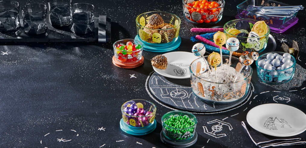 לויזון מרקט,צלחות Star Wars, מארז 8 צלחות עוגה,