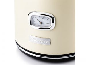 לויזון מרקט,קומקום חשמלי נירוסטה Westinghouse  קרם סדרת RETRO וסטינגהאוס WKWKH-148,