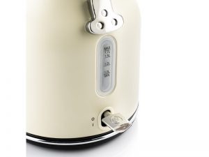 לויזון מרקט,קומקום חשמלי נירוסטה Westinghouse  קרם סדרת RETRO וסטינגהאוס WKWKH-148,