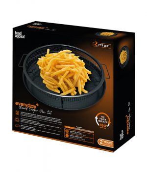 לויזון מרקט,קריספר עגול 30 ס"מ לטיגון ללא שמן EVERYDAY PLUS Food Appeal,