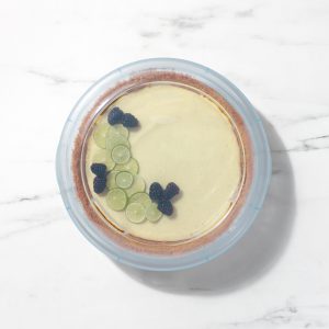 לויזון מרקט,תבנית זכוכית עגולה לפאי עם מכסה OXO,