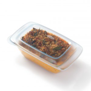 לויזון מרקט,תבנית זכוכית ללחם עם מכסה OXO,