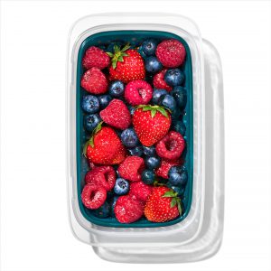 לויזון מרקט,קופסת PREP&GO מלבנית עם מסננת 0.45 ליטר OXO,