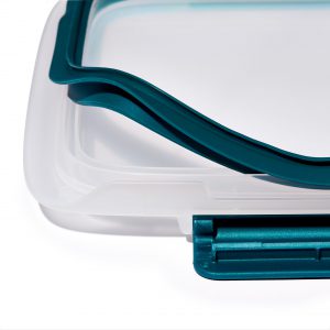 לויזון מרקט,קופסת PREP&GO מלבנית עם מסננת 0.45 ליטר OXO,