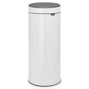 לויזון מרקט,פח טאץ 30 ליטר שחור מט Brabantia,