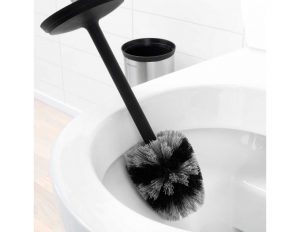 לויזון מרקט,מברשת אסלה מט כולל תלייה Brabantia,