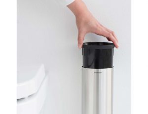 לויזון מרקט,מברשת אסלה מט כולל תלייה Brabantia,