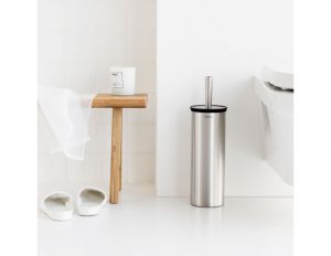 לויזון מרקט,מברשת אסלה מט כולל תלייה Brabantia,
