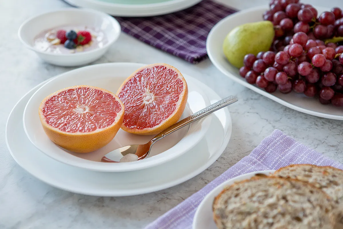 לויזון מרקט,צלחת מרק מסורתי 443 מ"ל, Winter Frost White,