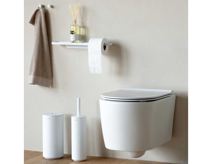 לויזון מרקט,מתקן לנייר טואלט ומדף, לבן מינרלי MIndSet ברבנטיה Brabantia, לויזון מרקט,מתקן לנייר טואלט ומדף, לבן מינרלי MIndSet ברבנטיה Brabantia,