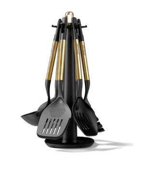 לויזון מרקט,מעמד כלי ששת מסתובב 7 חלקים GOLD URBAN פוד אפיל,