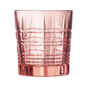 לויזון מרקט,מארז 6 כוסות בריקסטון ורוד 300 מ”ל,