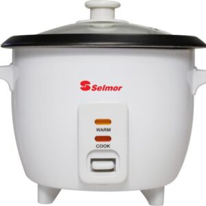 לויזון מרקט,סיר אורז חשמלי 1.5 ליטר Selmor SE-558 Non-Stick 500W - צבע לבן,