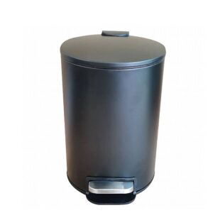 לויזון מרקט,פח אשפה עגול 3 ליטר CLASSIC שחור מבית Eko,