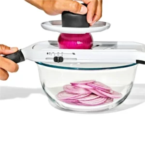 לויזון מרקט,מנדולינה ידנית עם 5 מצבי חיתוך, כולל ז’וליין OXO,