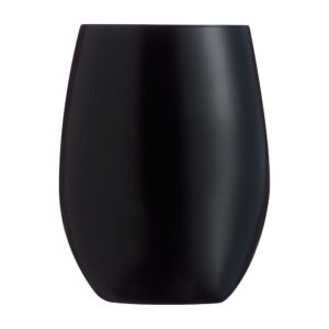 לויזון מרקט,מארז 6 כוסות פרימרי 360 מ"ל שחור מט,