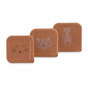 לויזון מרקט,סט 3 קופסאות אוכל- חתול,