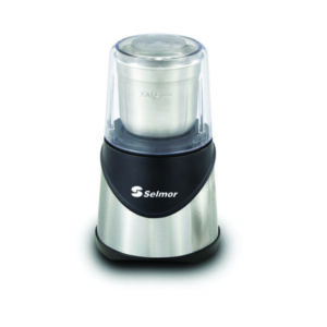 לויזון מרקט,מטחנת תבלינים וקפה עם כוס נשלפת ו-4 סכינים Salmor,