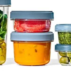 לויזון מרקט,סט 2 קופסאות אחסון מזון בנפח 355 מ”ל סדרת TWIST & STACK מבית OXO,104