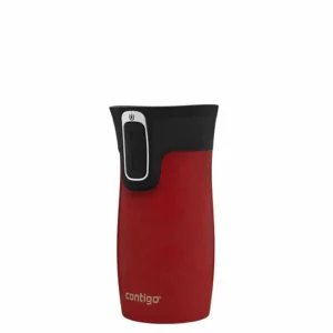 לויזון מרקט,כוס מתכת WEST LOOP MINI אדום 300 מ"ל CONTIGO,