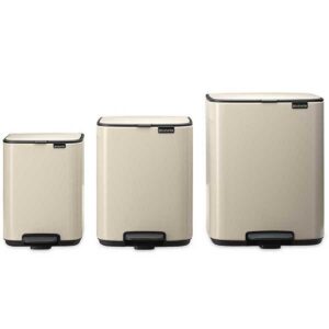 לויזון מרקט,פח לשירותים BO פדל 7 ליטר, בז' עדין Brabantia, לויזון מרקט,פח לשירותים BO פדל 7 ליטר, בז' עדין Brabantia,