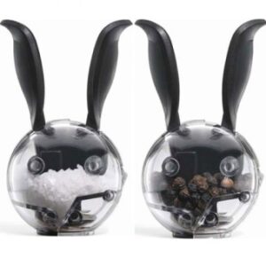 לויזון מרקט,סט מטחנות פלפל מלח מיני מגנט Chef'n,