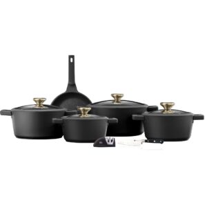 לויזון מרקט,סט סירים 11 חלקים סדרת Blackberry פוד אפיל FOOD APEAL,