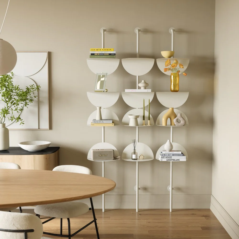 לויזון מרקט,מדפי קיר SOLIS לבן, לויזון מרקט,מדפי קיר SOLIS לבן,