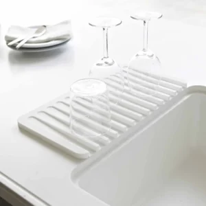 לויזון מרקט,משטח לייבוש כלים לבן,