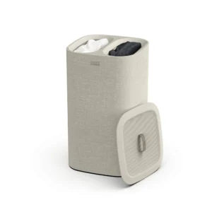 לויזון מרקט,סל כביסה Tota 90L לבן,