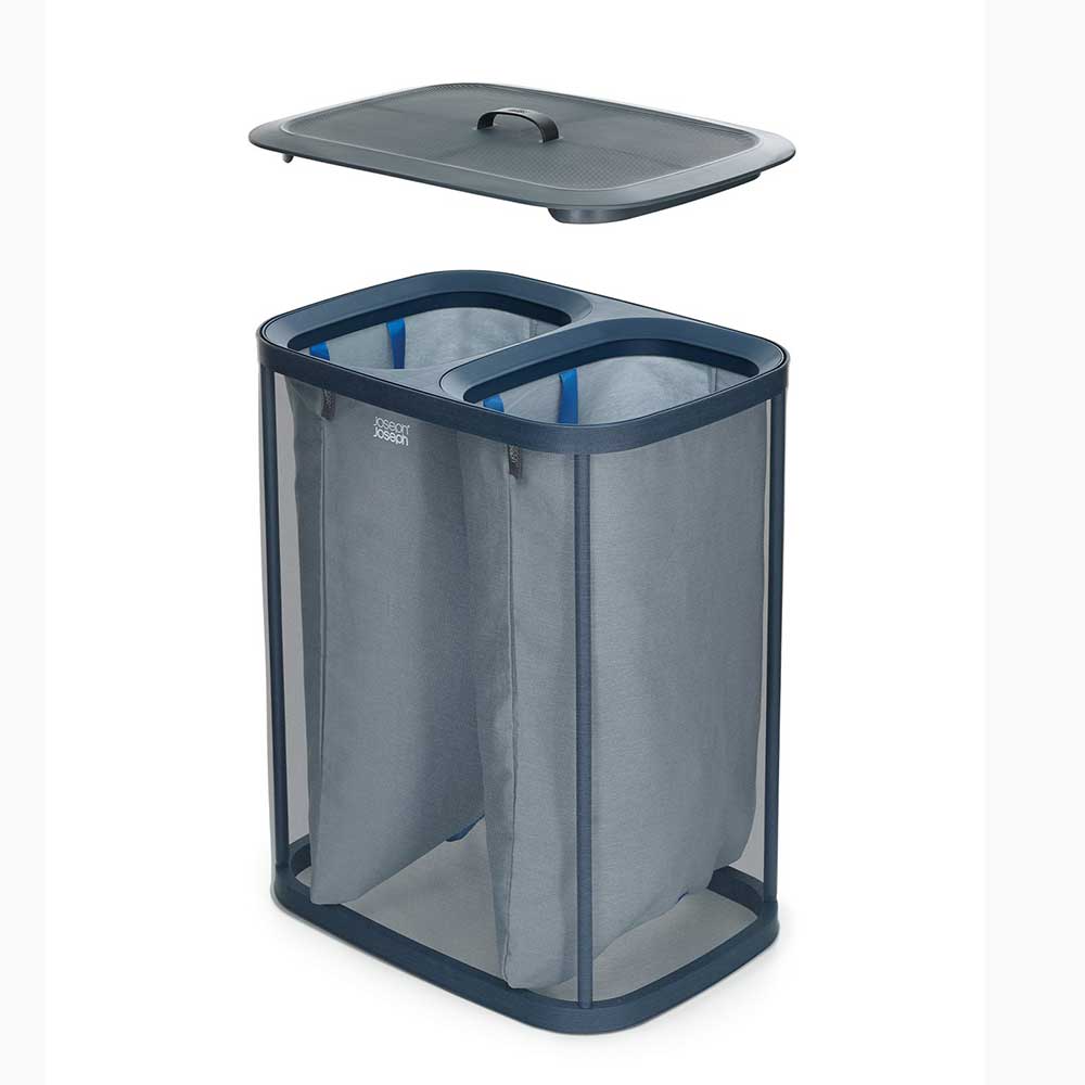 לויזון מרקט,סל כביסה Tota 90L שחור, לויזון מרקט,סל כביסה Tota 90L שחור,