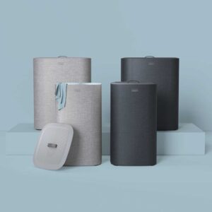 לויזון מרקט,סל כביסה Tota 90L שחור,