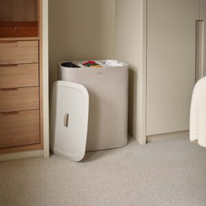 לויזון מרקט,סל כביסה 3 תאים Tota 90L בז',