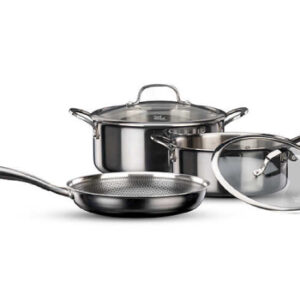 לויזון מרקט,סט סירים 5 חלקים סדרת HYBRID PAN פוד אפיל FOOD APPEAL,